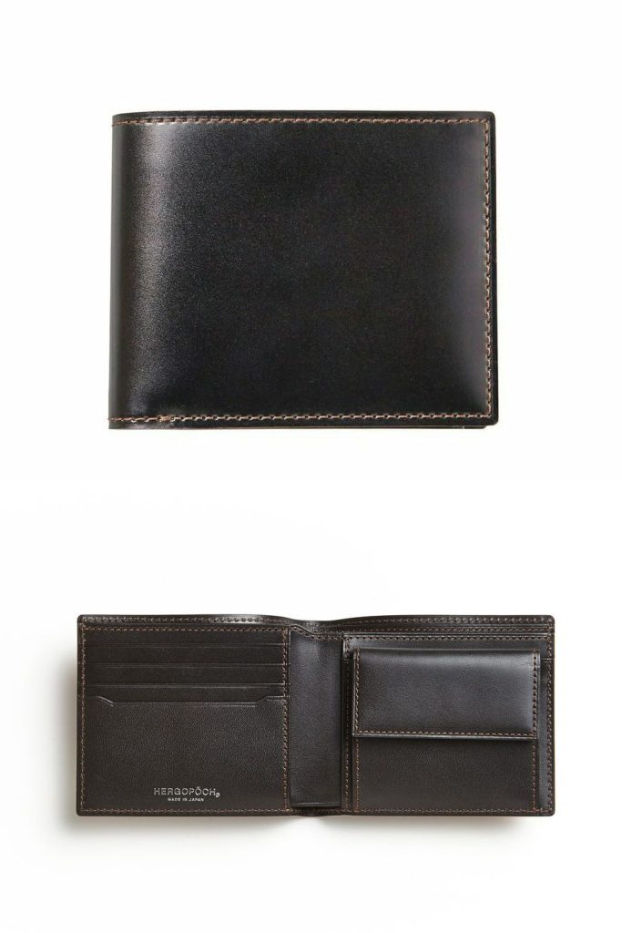 水染めコードバン仕様の二つ折り財布「CVW-WT2」